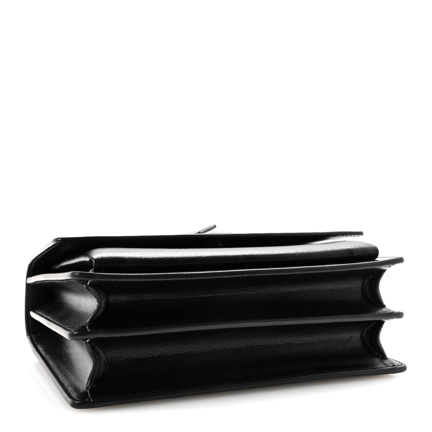 Saint Laurent Calfskin Medium Monogram Sunset Black 4 of 9
