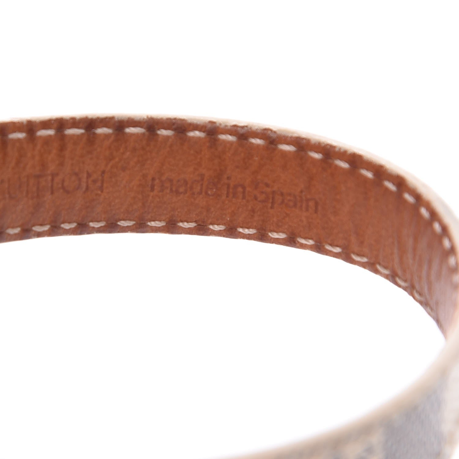 Louis Vuitton Damier Azur Box It Bracelet 17 6 of 6