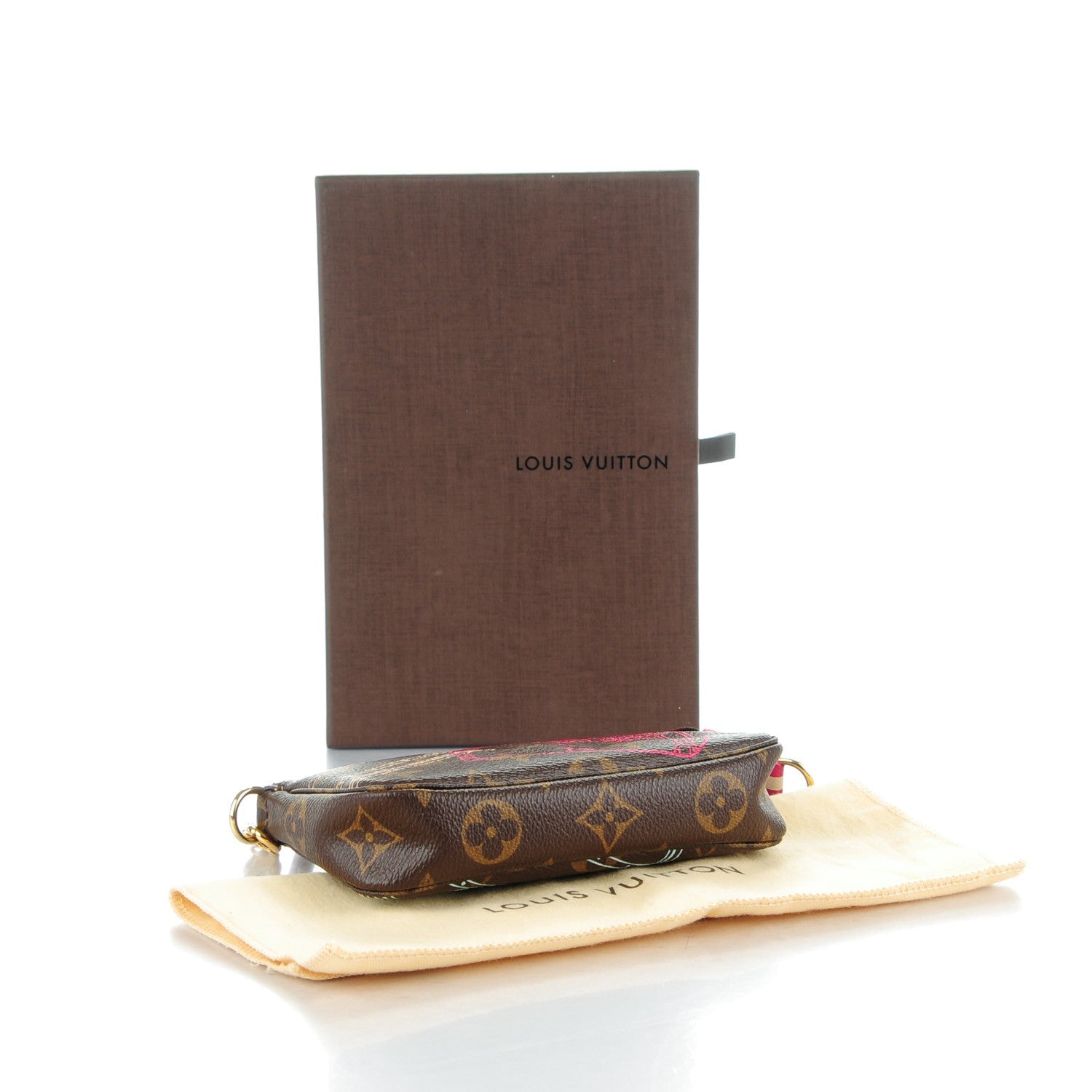 Louis Vuitton Monogram 2014 Christmas Animation Mini Pochette Accessories 4 of 7