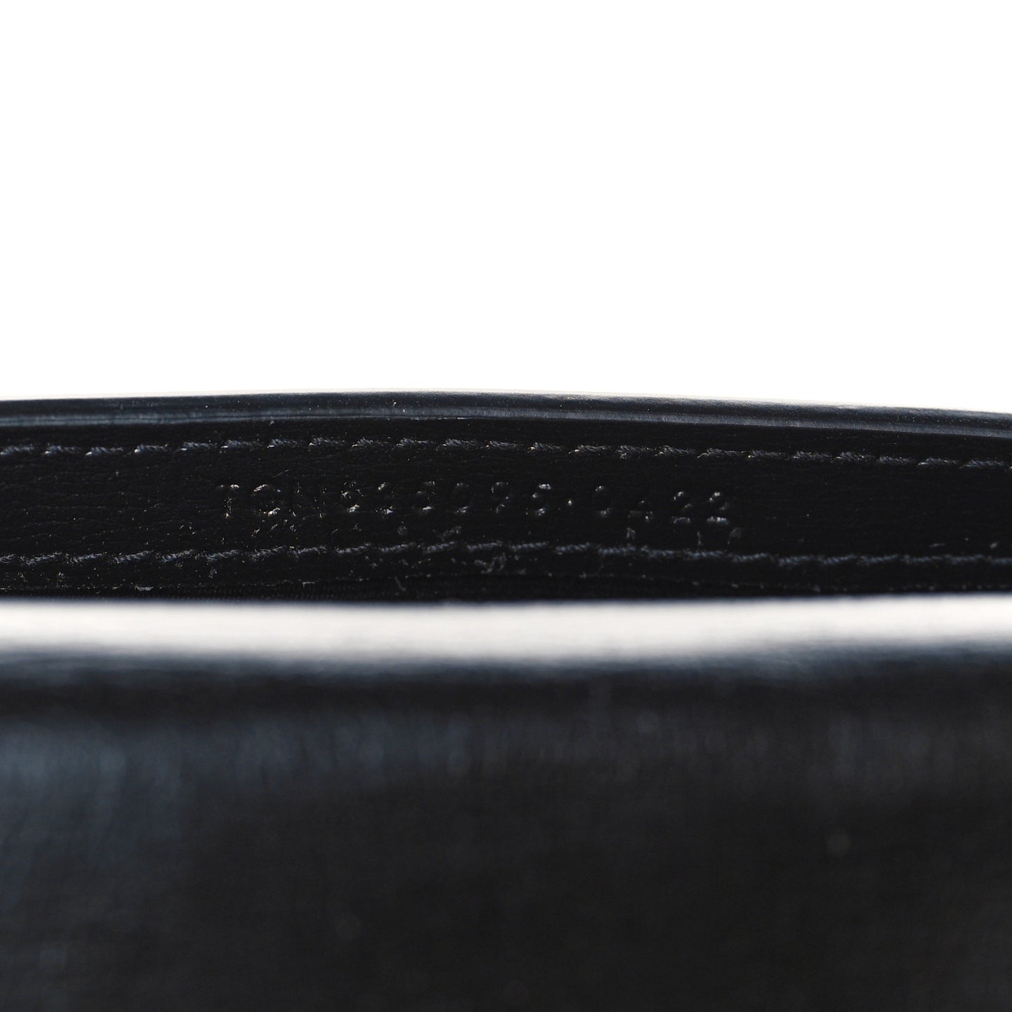 Smooth Calfskin Monogram Phone Holder Crossbody Black