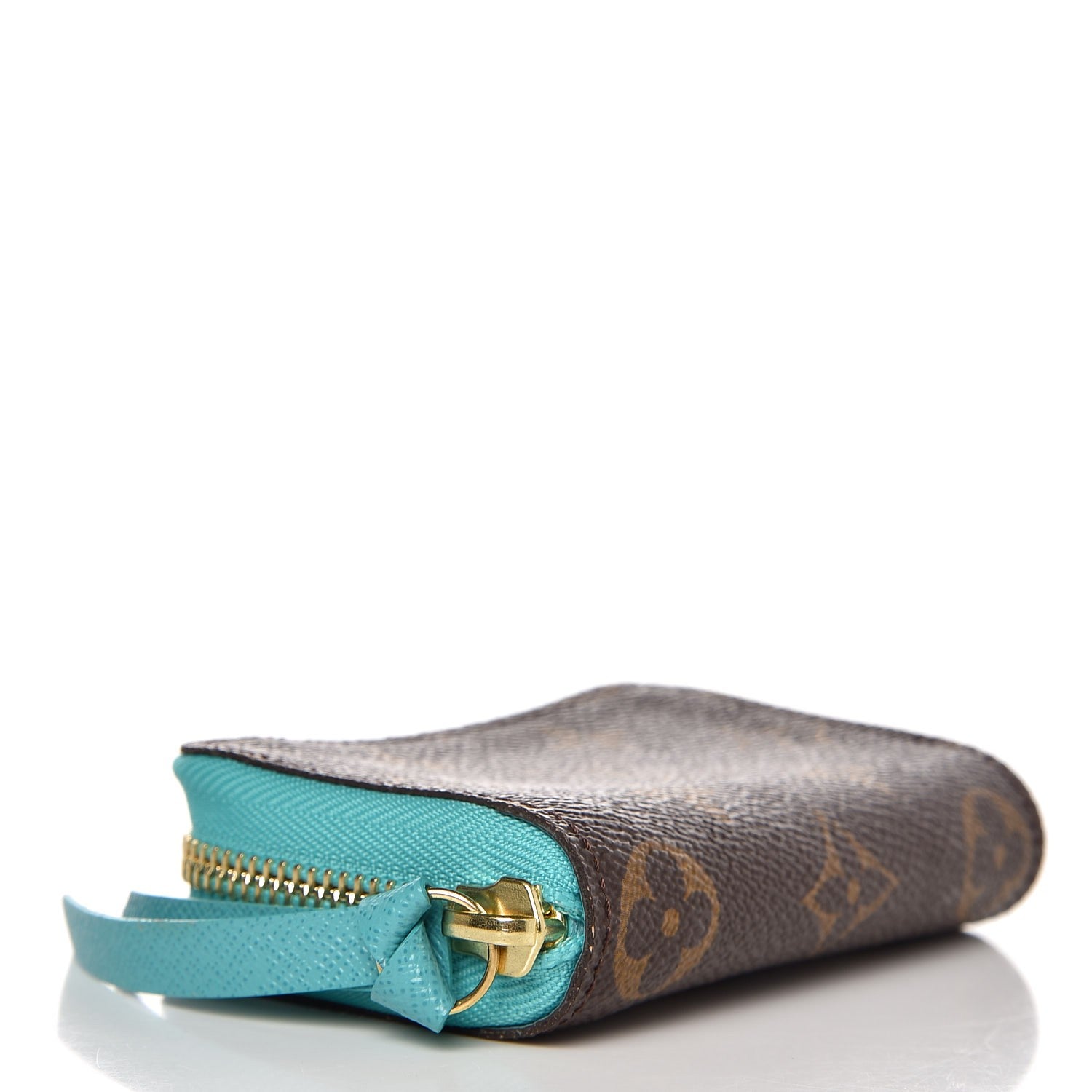 Louis Vuitton Monogram Zippy Multicartes Turquoise 4 of 6