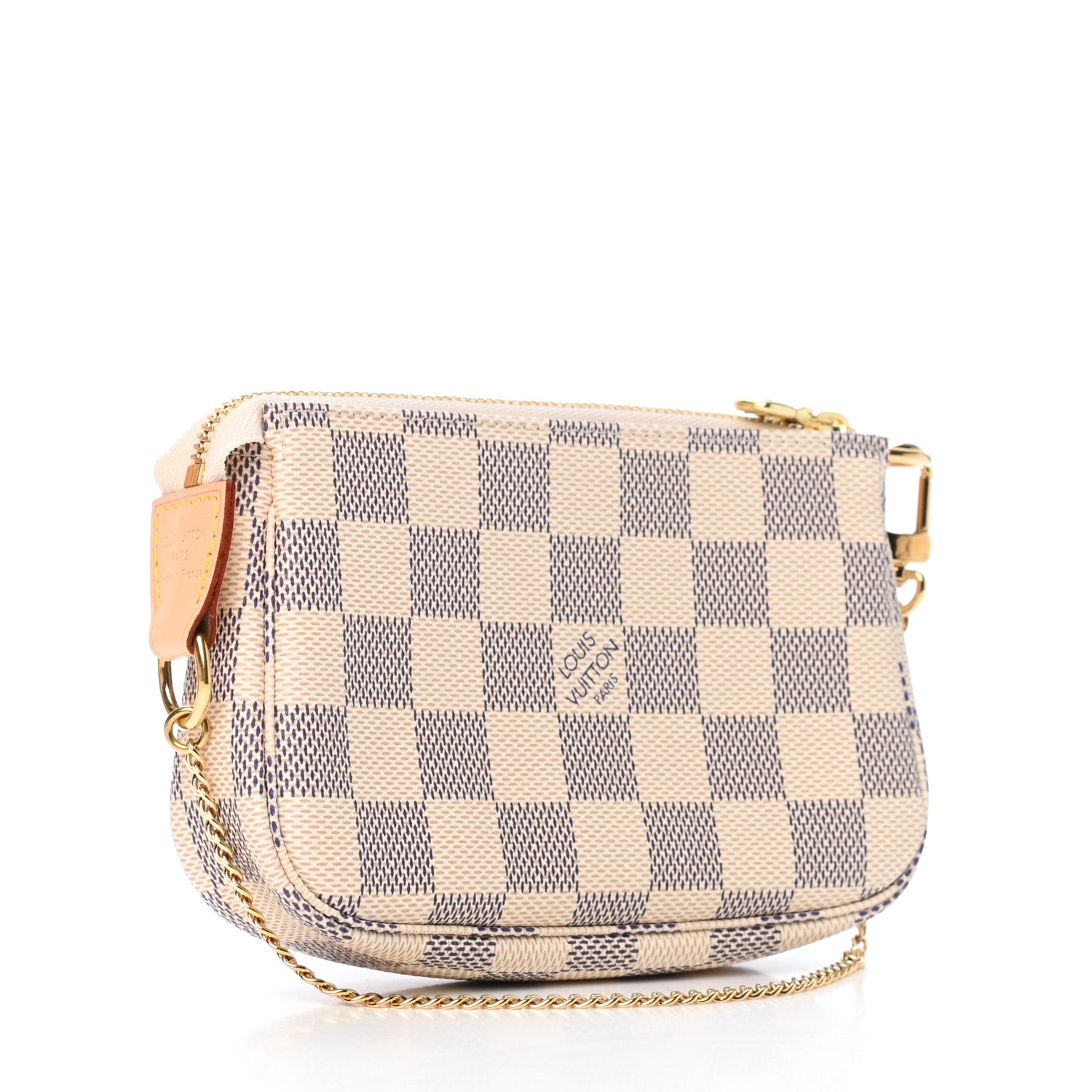 Louis Vuitton Damier Azur Mini Pochette Accessories 3 of 8