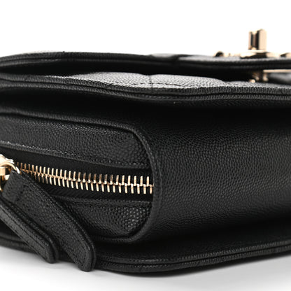 Chanel Caviar Quilted Like A Wallet Flap Black 9 of 11