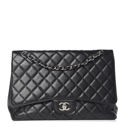 Chanel Caviar Quilted Maxi Single Flap Black 1 of 11