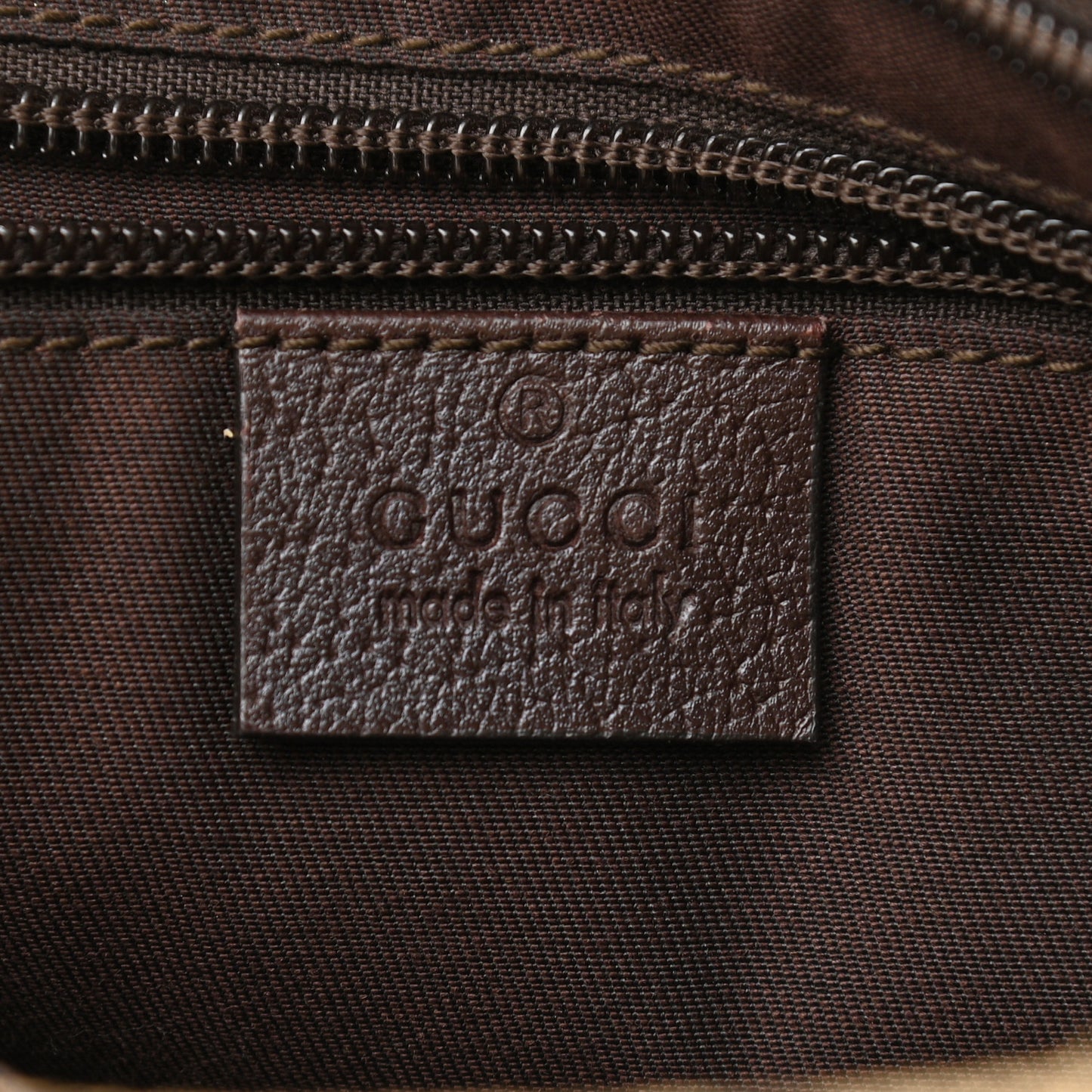 Monogram Signature Web Small Messenger Brown