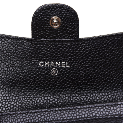 Chanel Caviar Quilted Flap Card Holder Black 8 of 11