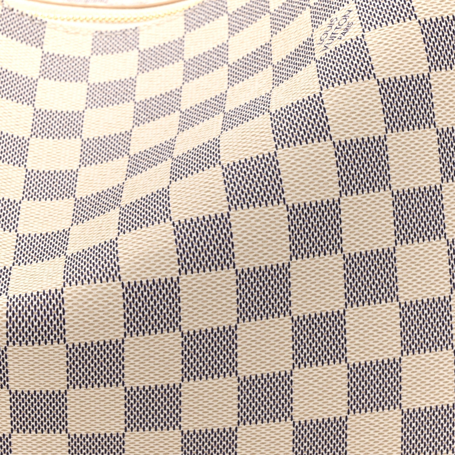 Louis Vuitton Damier Azur Slouchy MM 7 of 9