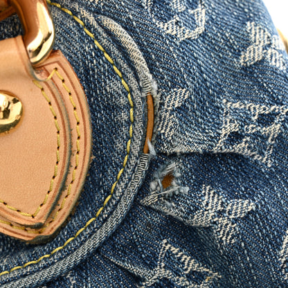 Louis Vuitton Denim Neo Cabby MM Blue 17 of 19