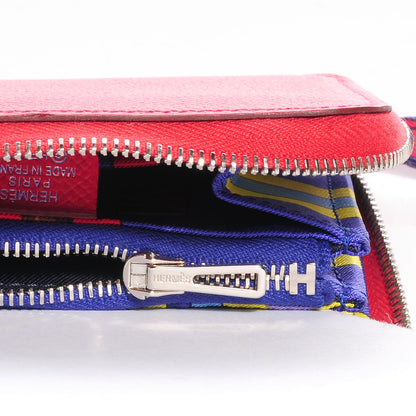 Hermes Epsom Silk'in Compact Wallet Bougainvillea 11 of 11