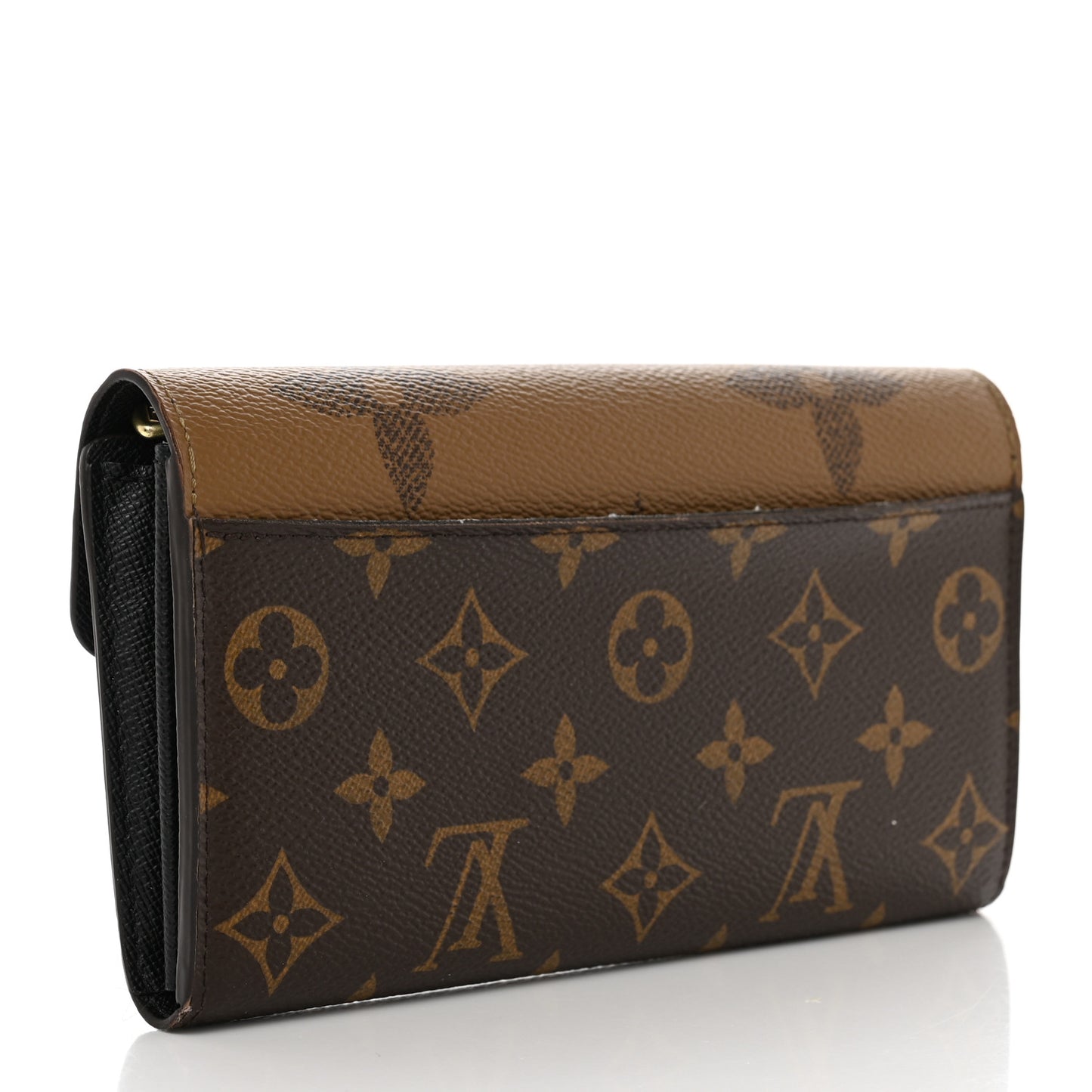 Reverse Monogram Giant Sarah Wallet