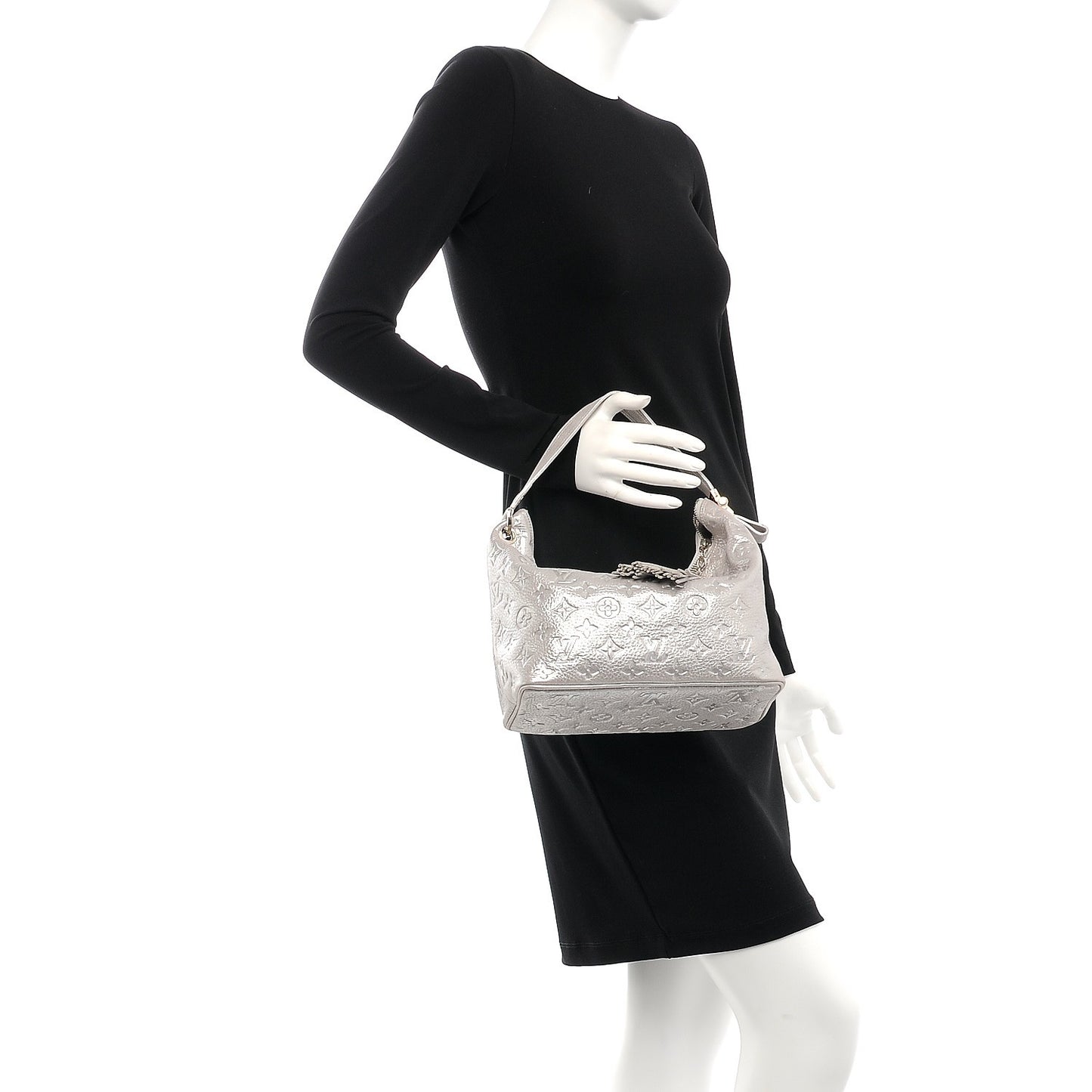 Monogram Shimmer Halo Silver