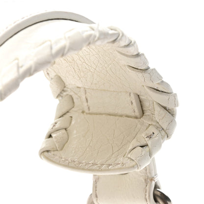 Balenciaga Agneau Arena Le Cagole Shoulder Bag XS Optic White 17 of 18
