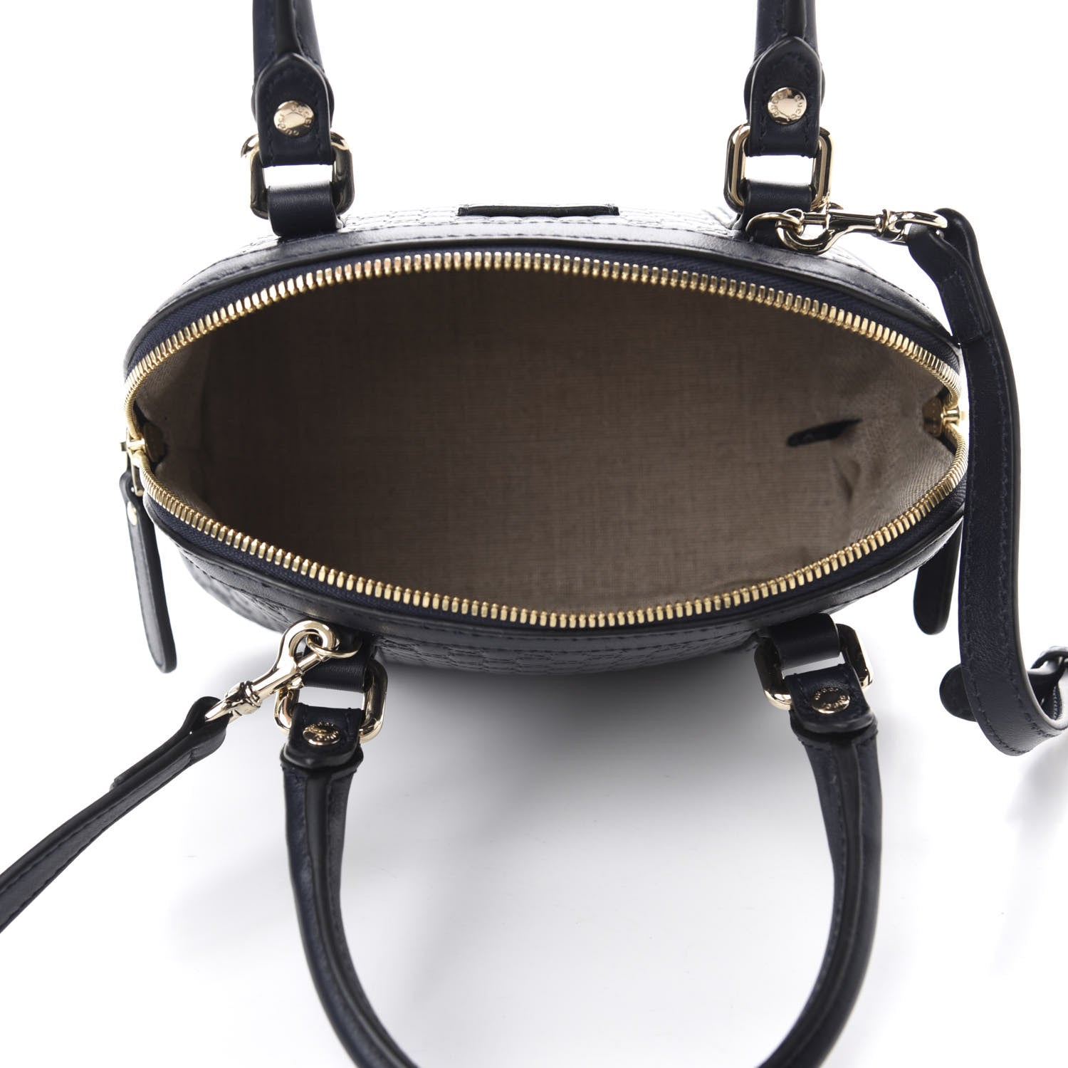 Gucci Soft Microguccissima Mini Dome Bag Blue 5 of 10