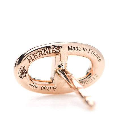 Hermes 18K Rose Gold TPM Farandole Stud Earrings 4 of 6
