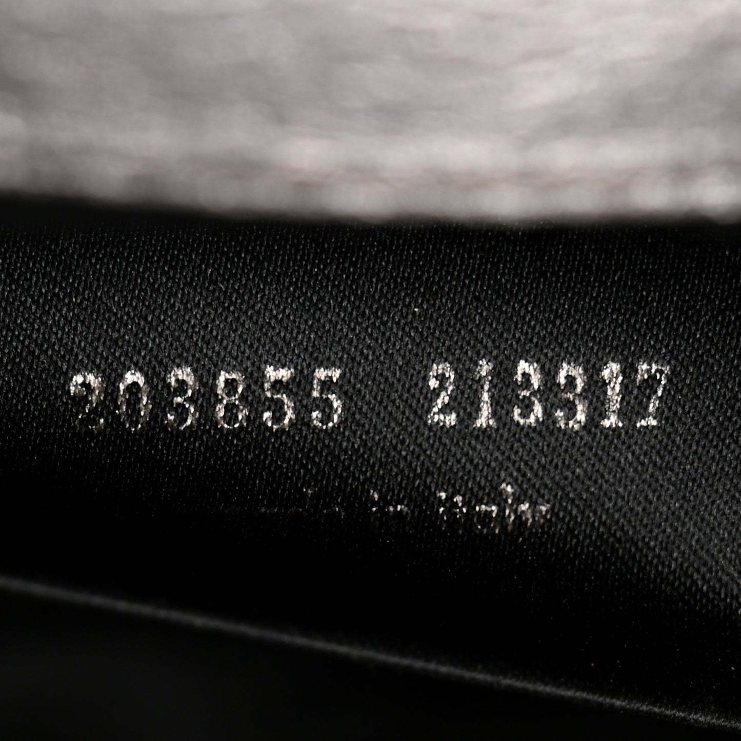 Metallic Calfskin Large Belle De Jour Clutch Dark Silver