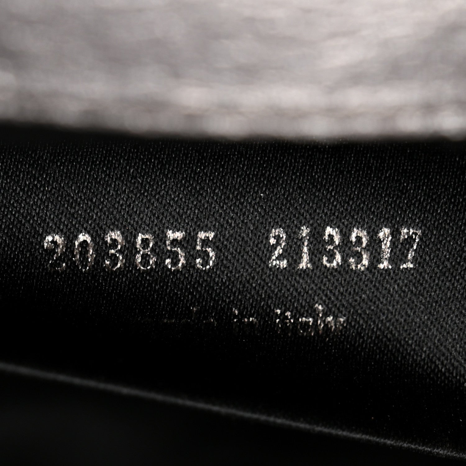 Saint Laurent Metallic Calfskin Large Belle De Jour Clutch Dark Silver 7 of 8