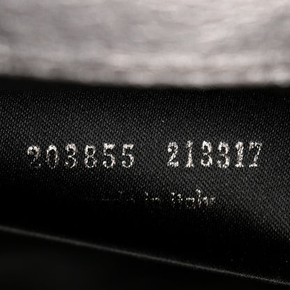 Saint Laurent Metallic Calfskin Large Belle De Jour Clutch Dark Silver 7 of 8