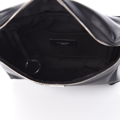 Saint Laurent Calfskin City Belt Bag Black 5 of 9