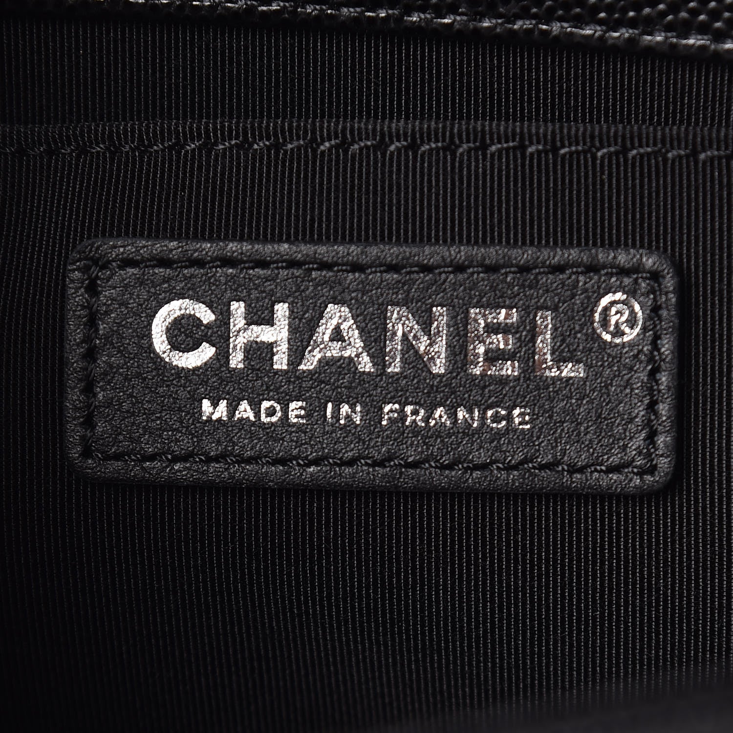 Chanel Caviar Quilted Medium Boy Flap Black 8 of 10