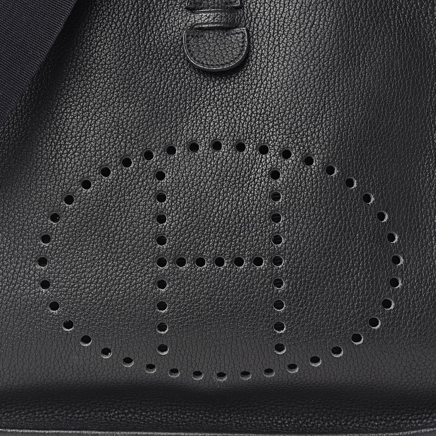 Hermes Taurillon Clemence Evelyne GM Black 19 of 19