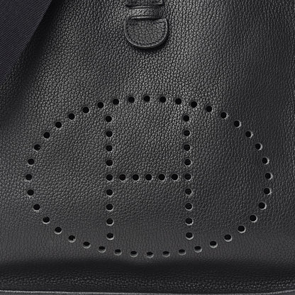 Hermes Taurillon Clemence Evelyne GM Black 19 of 19