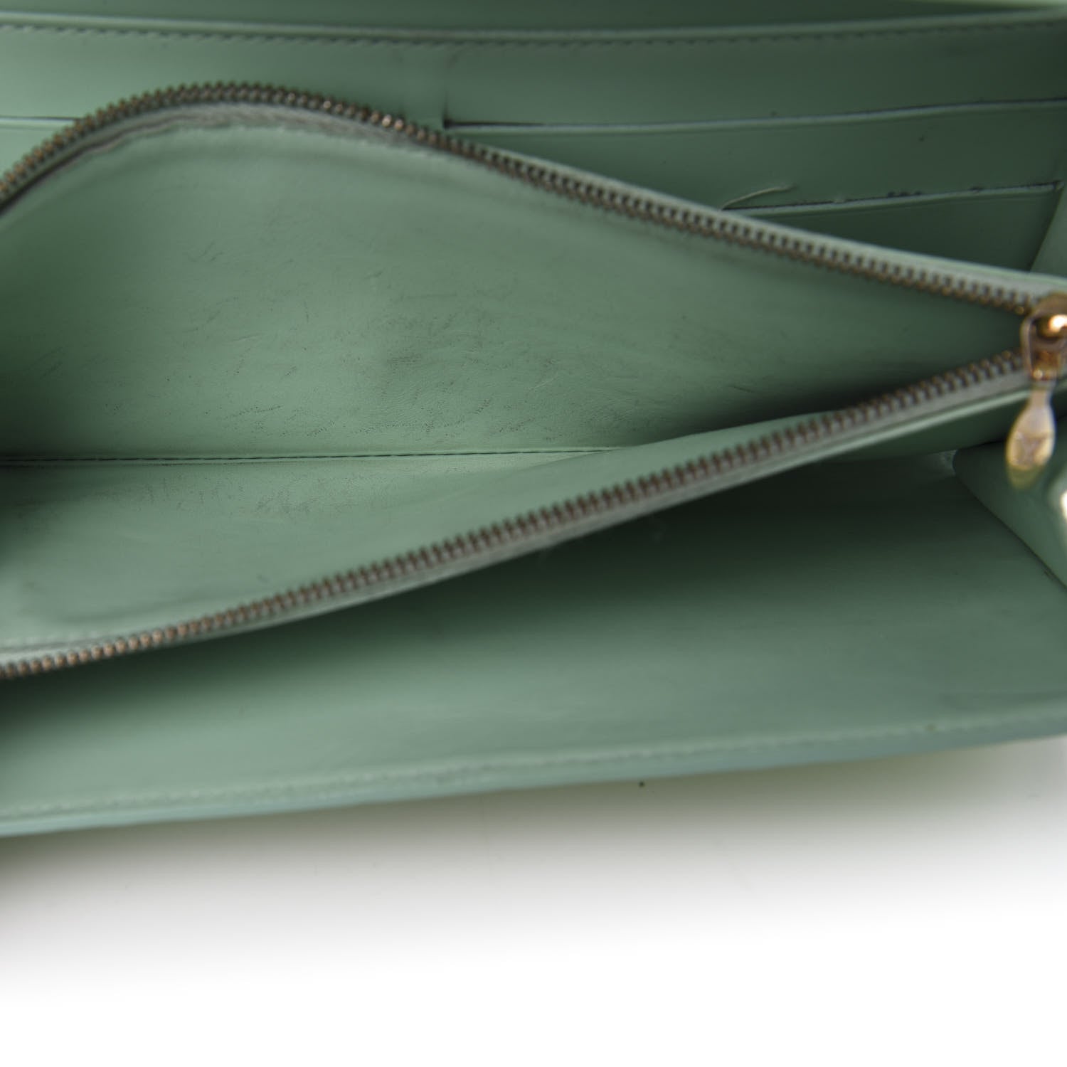 Louis Vuitton Vernis Sarah Wallet Peppermint 13 of 15
