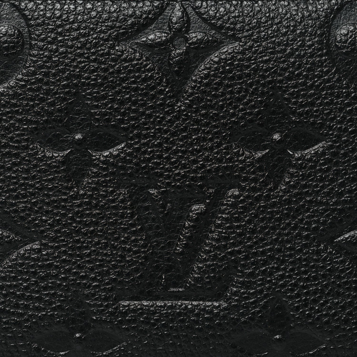 Louis Vuitton Empreinte Zippy Coin Purse Black 7 of 7