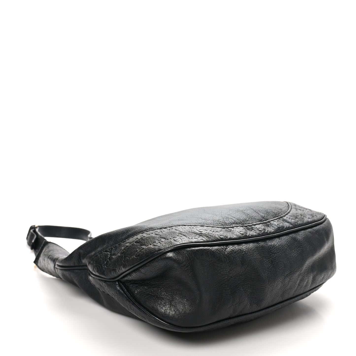 Guccissima Medium Charlotte Hobo Black