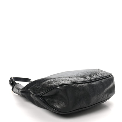 Gucci Guccissima Medium Charlotte Hobo Black 4 of 12
