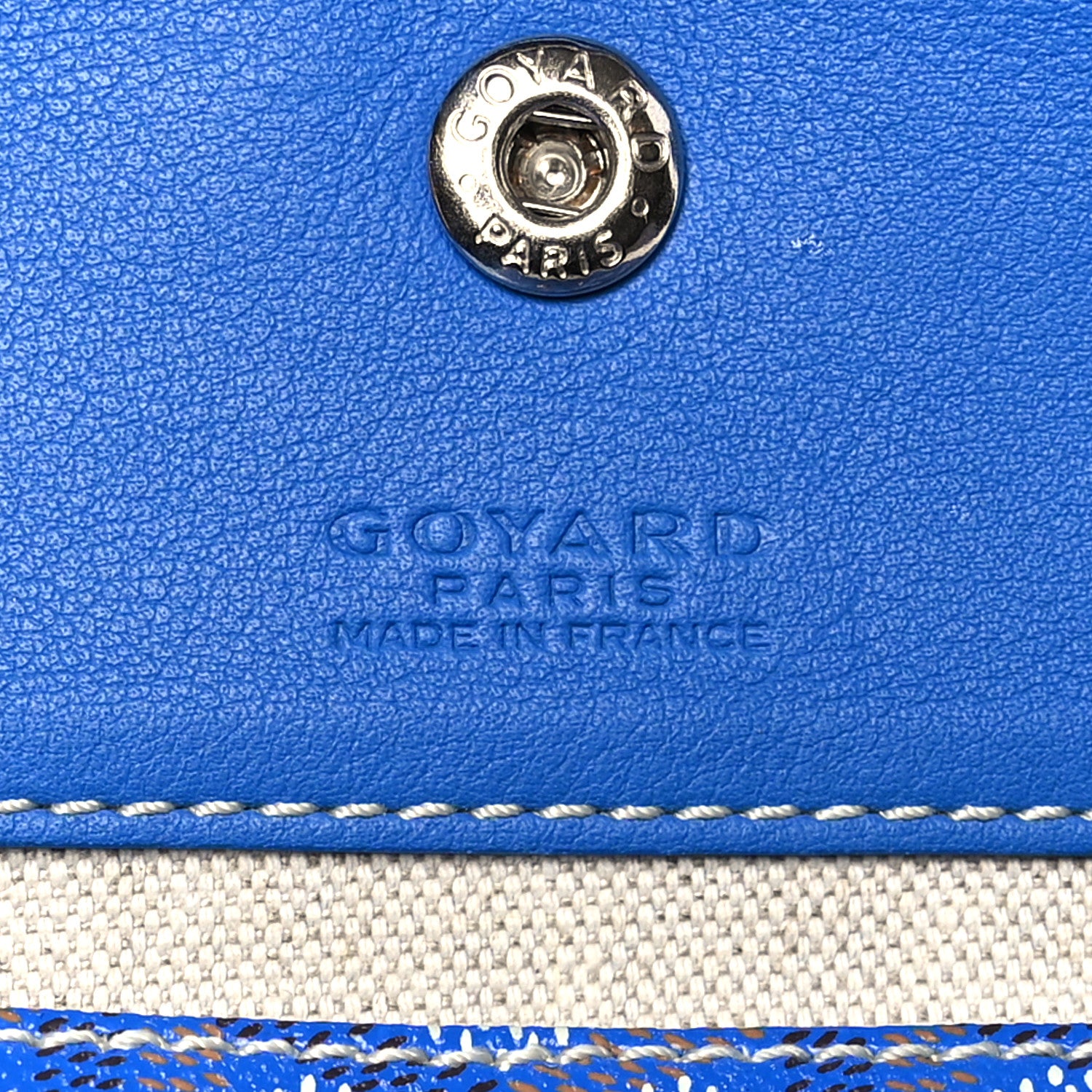 Goyard Goyardine Saint Louis GM Sky Blue 7 of 9
