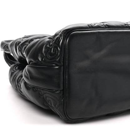 Gucci Calfskin GG Matelasse Large Tote Black 9 of 10
