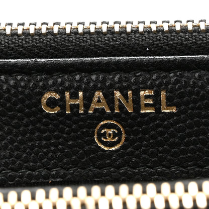 Chanel Caviar Quilted Small Boy Clutch With Chain Black 6 of 11