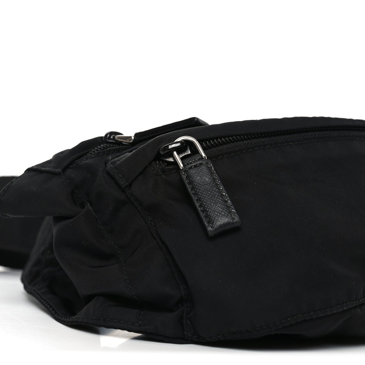 Prada Tessuto Nylon Belt Bag Black 8 of 9