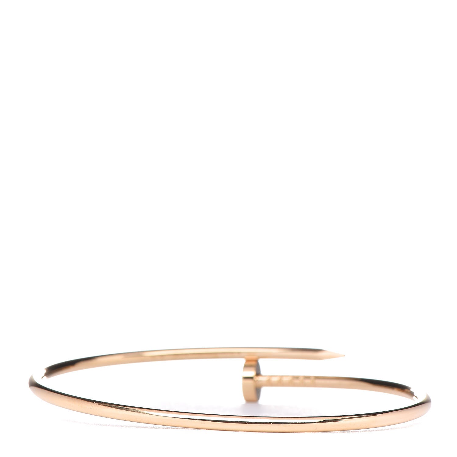 Cartier 18K Yellow Gold Small Juste Un Clou Bracelet 18 3 of 6