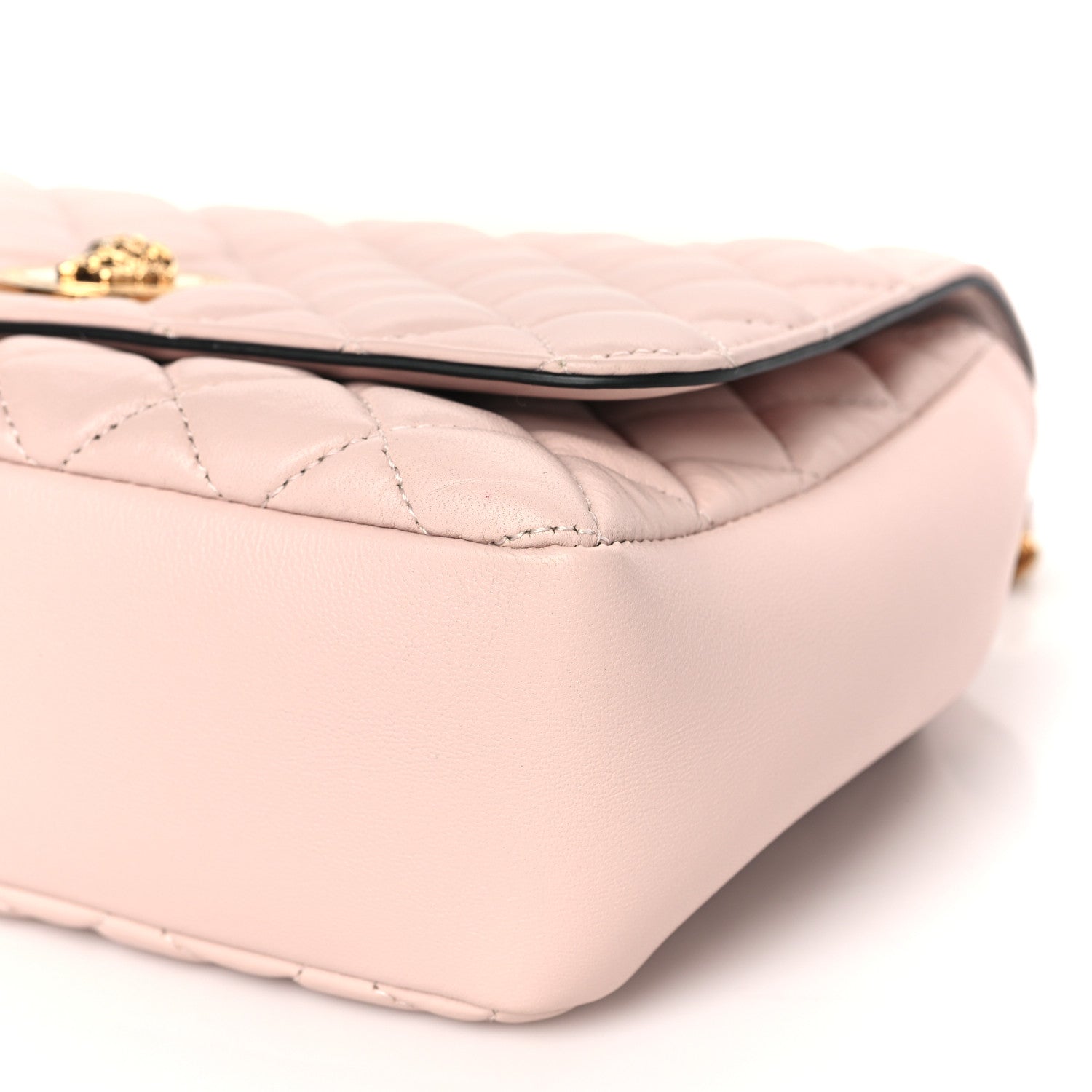 Versace Nappa Quilted Medusa Chain Crossbody Light Pink 8 of 9