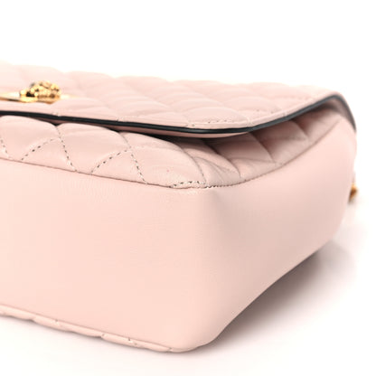 Versace Nappa Quilted Medusa Chain Crossbody Light Pink 8 of 9