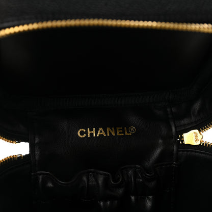 Chanel Caviar Vanity Cosmetic Case Black 6 of 8