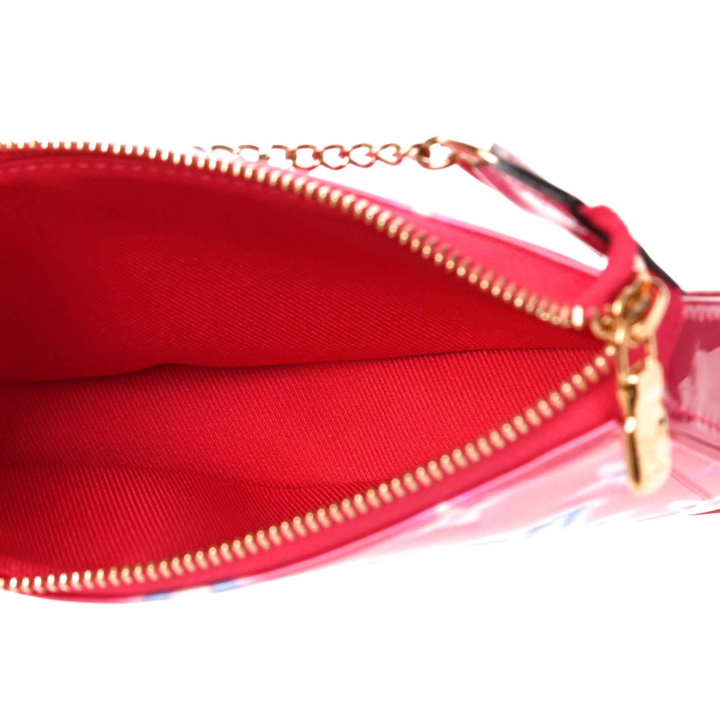 Vernis Valentine Mini Pochette Accessories Fuchsia Neon