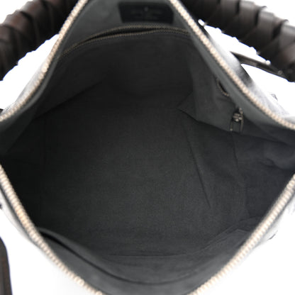 Louis Vuitton Mahina Beaubourg Hobo MM Black 5 of 10