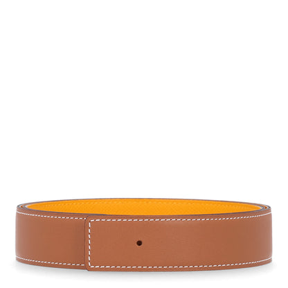 Hermes Swift Epsom 32mm Belt Strap 80 32 Mangue Gold 1 of 6