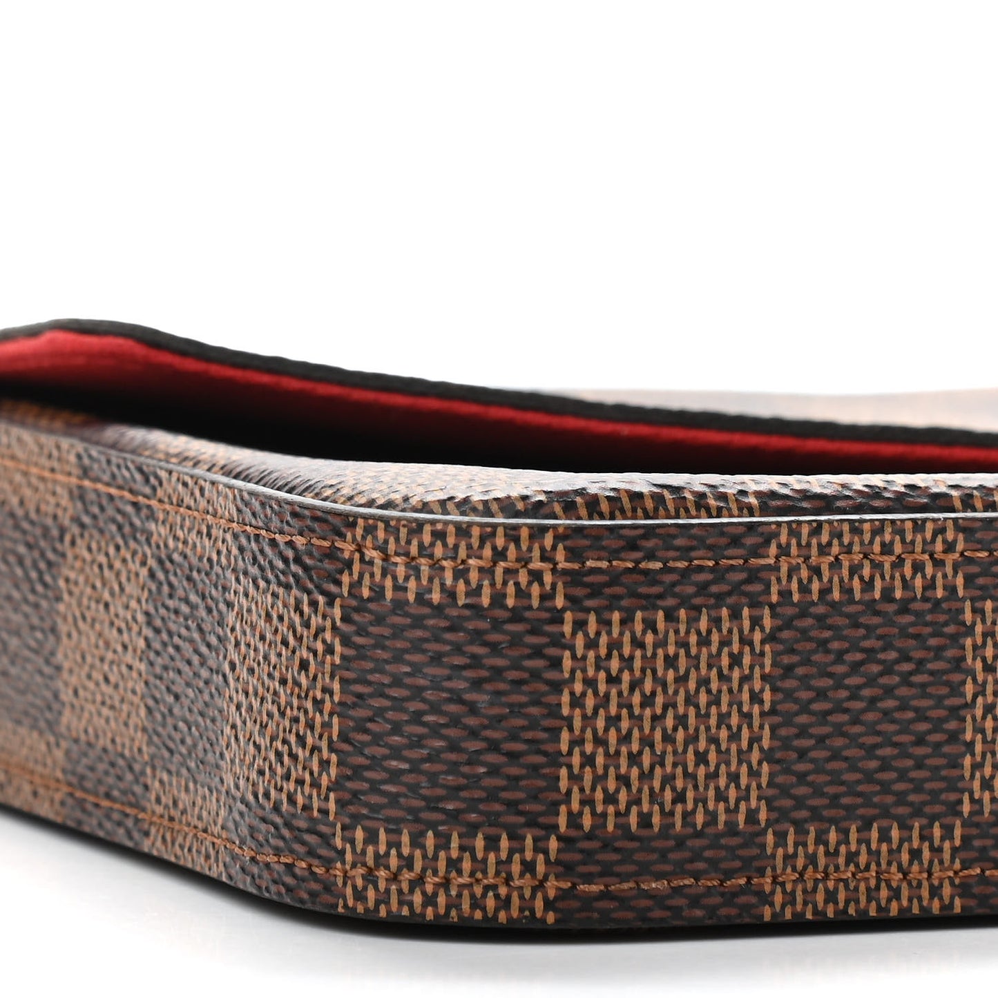 Damier Ebene Pochette Felicie Chain Wallet