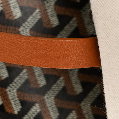 Goyard Goyardine Capetien Messenger Bag Black Gold 8 of 12