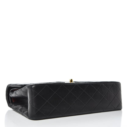 Chanel Lambskin Quilted Medium Double Flap Black 4 of 11