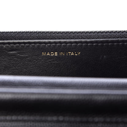 Chanel Caviar Quilted French New Wave Chain CC Wallet On Chain WOC Black 9 of 12