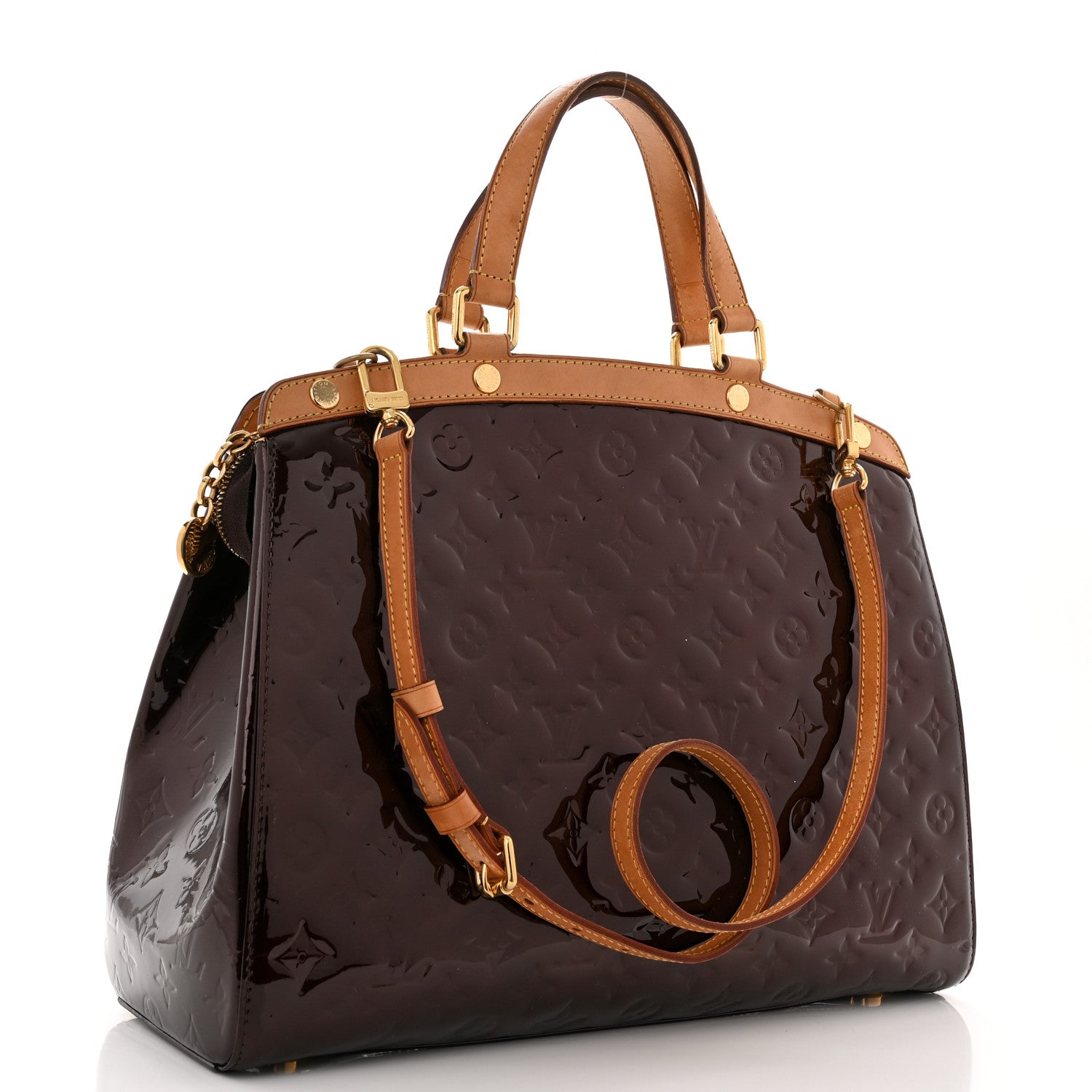 Louis Vuitton Vernis Brea GM Rouge Fauviste 3 of 10