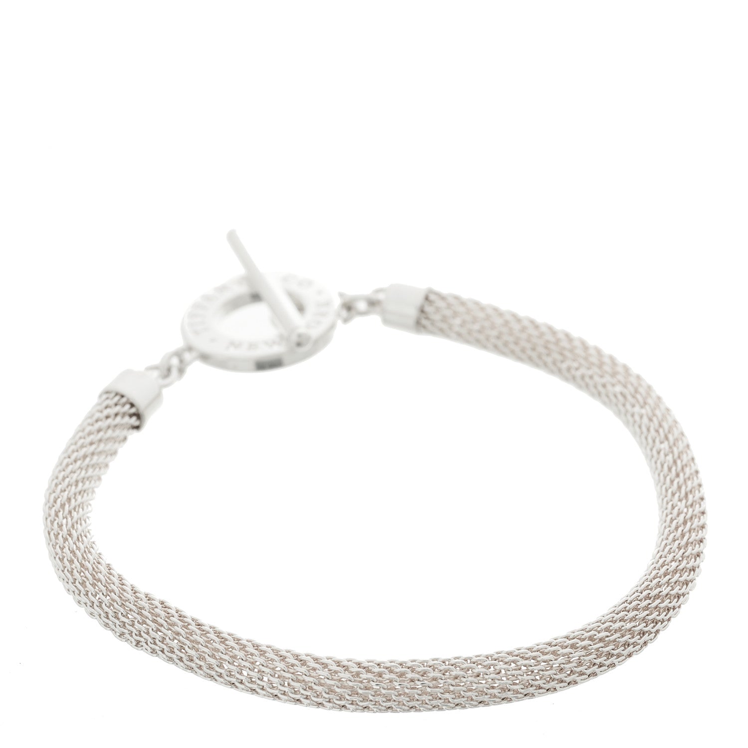 Tiffany Sterling Silver Somerset Toggle Bracelet 2 of 3