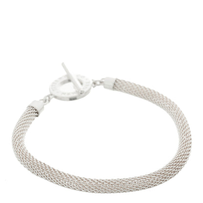 Tiffany Sterling Silver Somerset Toggle Bracelet 2 of 3