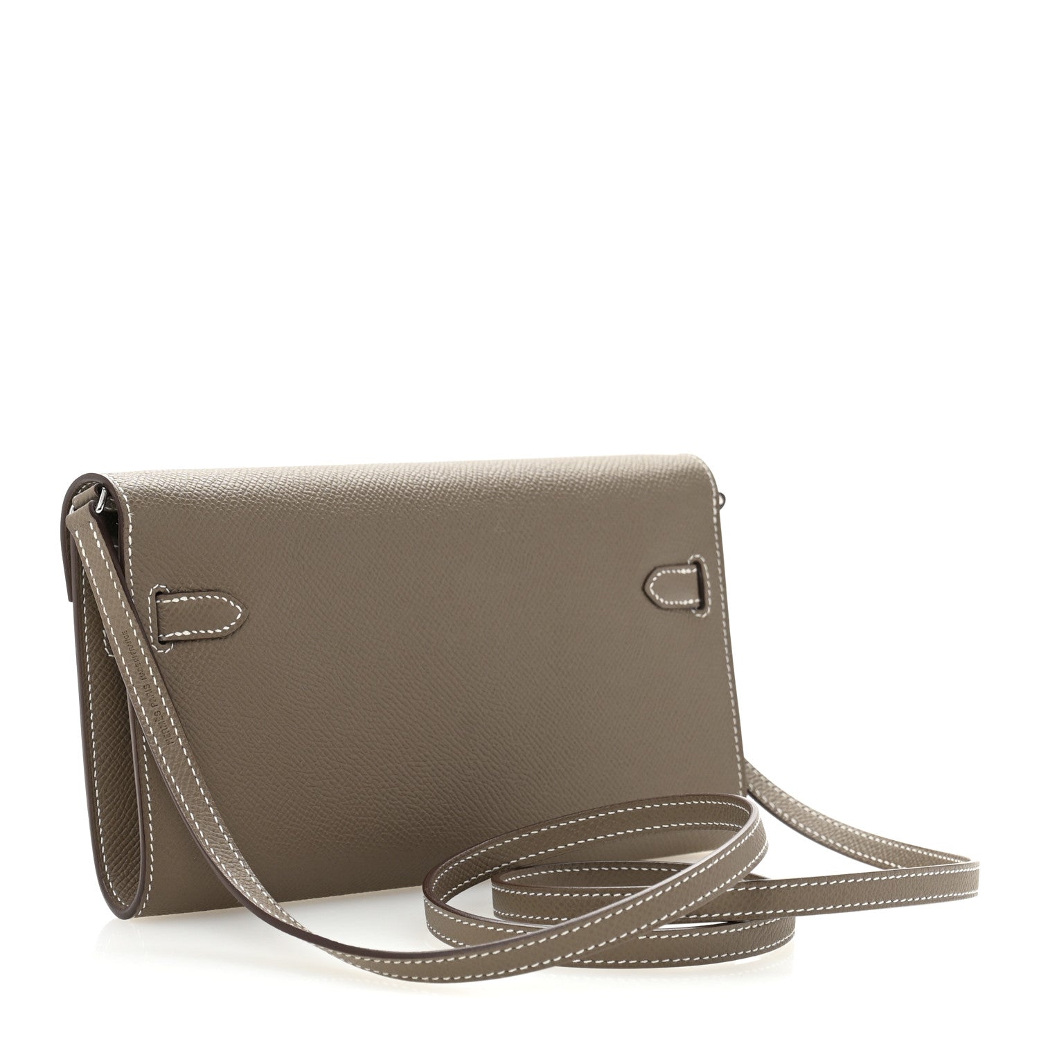 Hermes Epsom Kelly Wallet To Go Etoupe 3 of 13