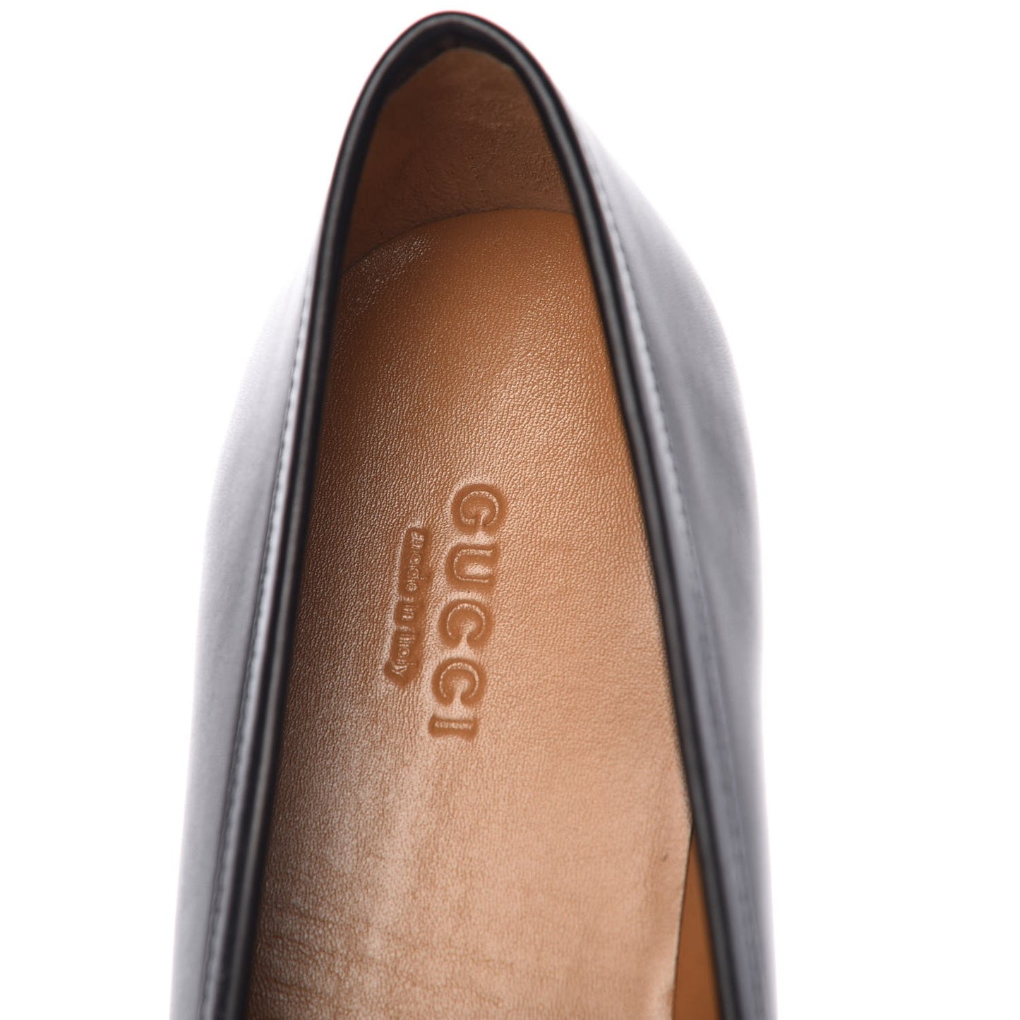 Calfskin Womens Jordaan Loafers 38.5 Black
