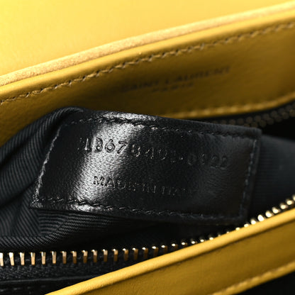 Saint Laurent Suede Toy Loulou Shoulder Bag Chartreuse 7 of 18